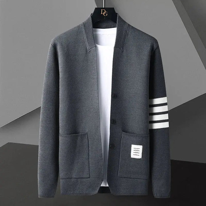 Donovan Men Comfortable Knitted Button Cardigan · Oliver Bradley