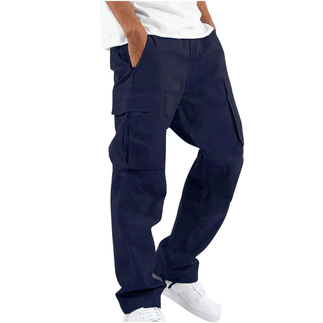 DRAWSTRING CARGO TROUSERS FOR MEN · Oliver Bradley