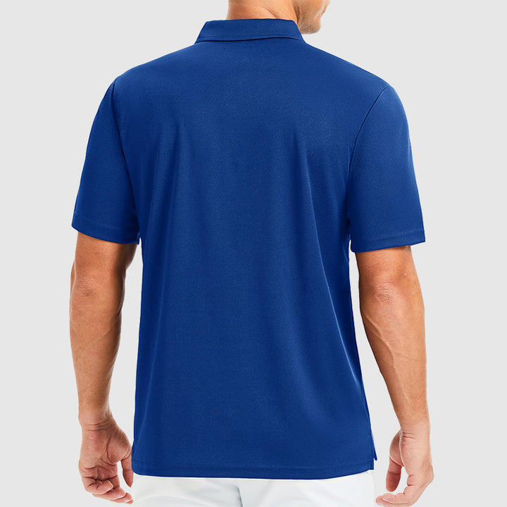 Edward Stone Polo Shirt with Three-Button Collar · Oliver Bradley