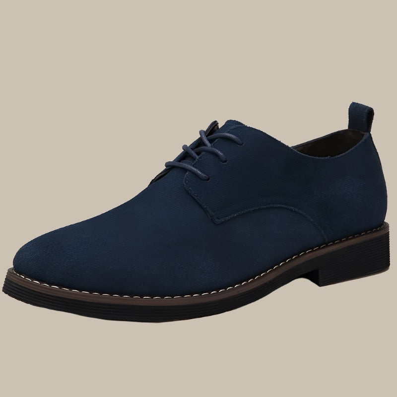 Elias - Elegant Autumn Suede Formal Oxford Shoes for Men · Oliver Bradley