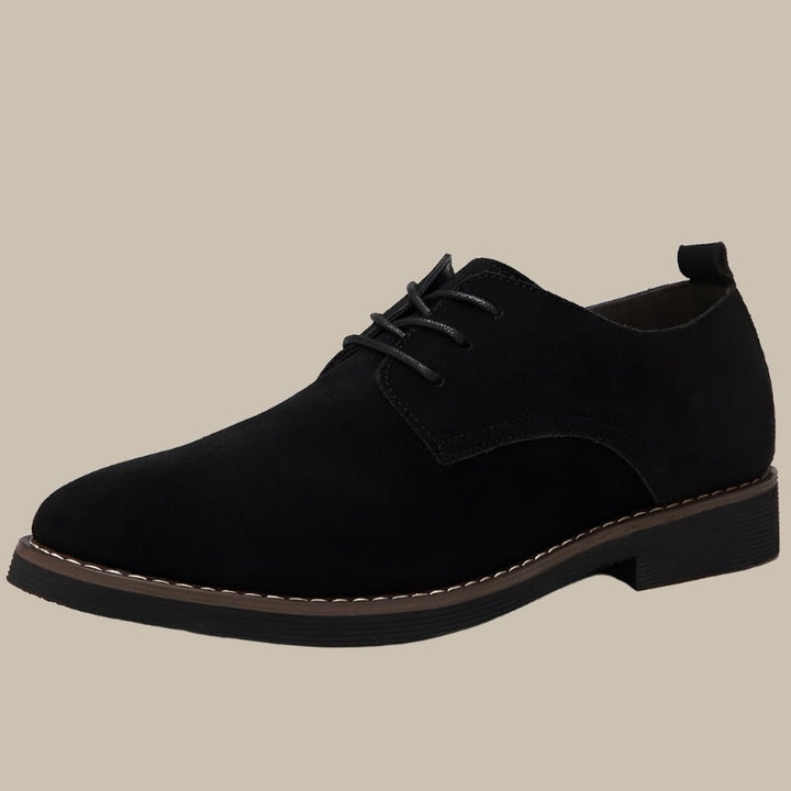Elias - Elegant Autumn Suede Formal Oxford Shoes for Men · Oliver Bradley
