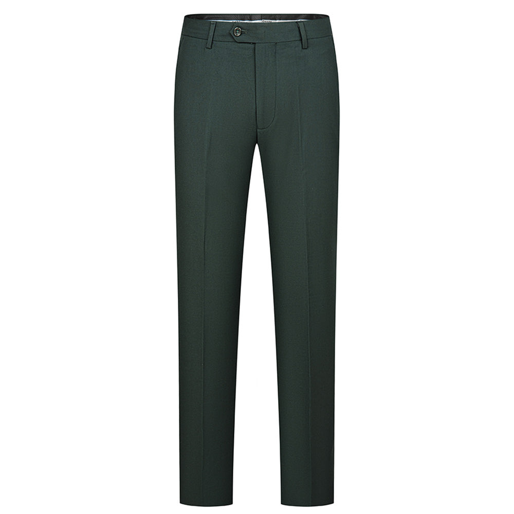Emerald & Gold Damask Jacquard Tuxedo (3-Piece) · Oliver Bradley