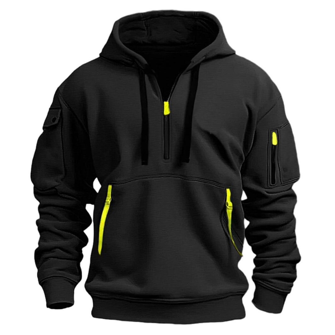 Ethan Half-Zip Hoodie · Oliver Bradley