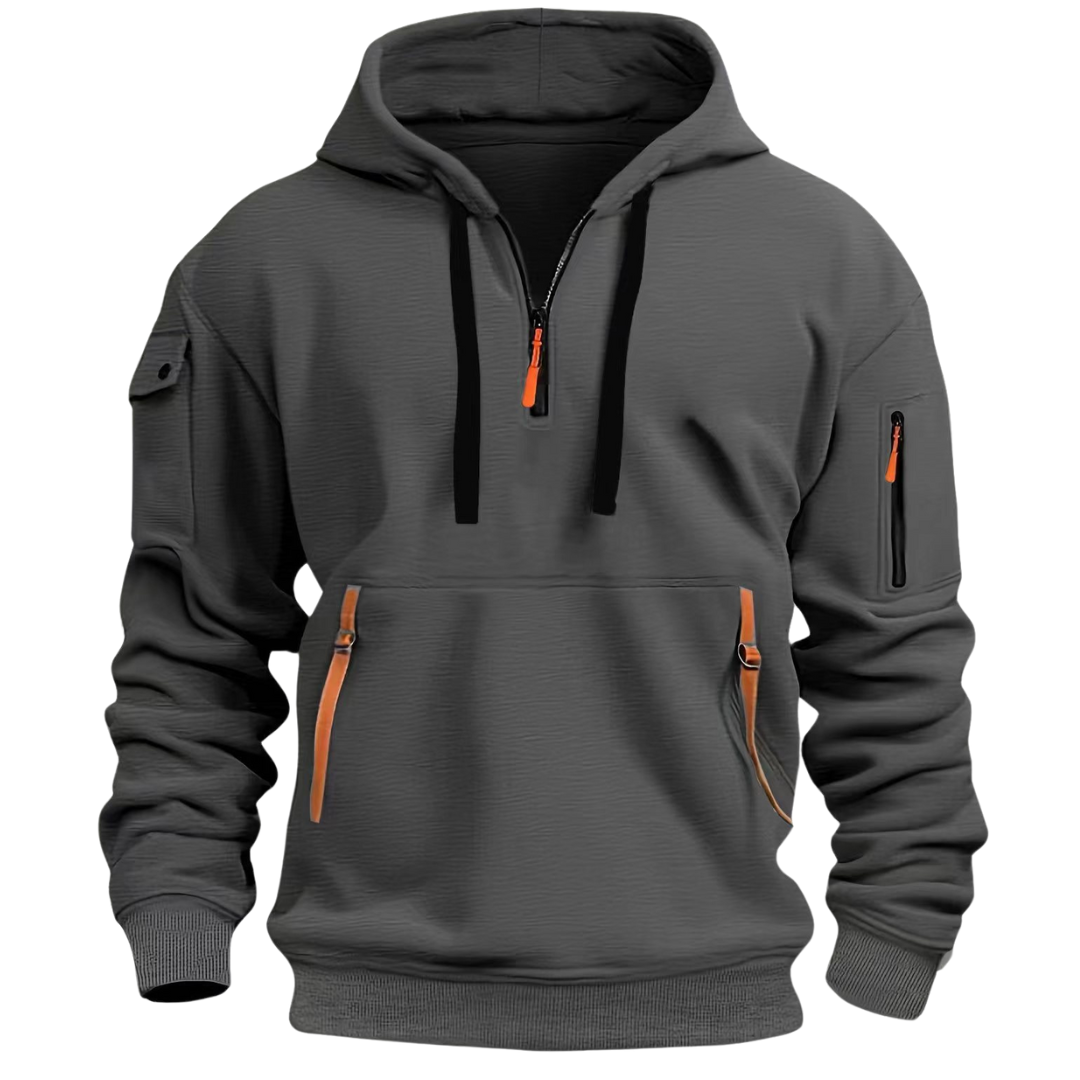 Ethan Half-Zip Hoodie · Oliver Bradley