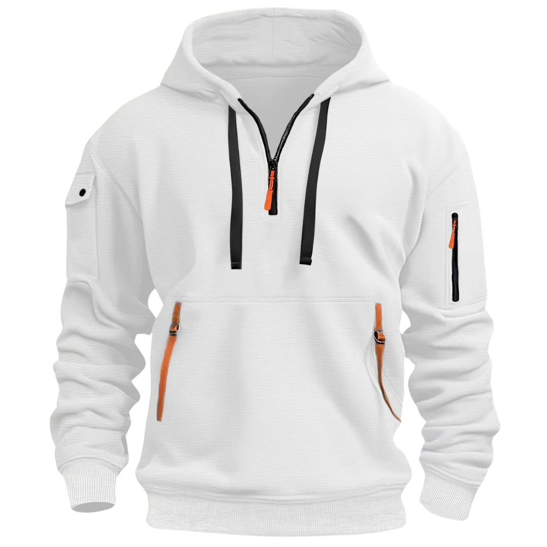 Ethan Half-Zip Hoodie · Oliver Bradley
