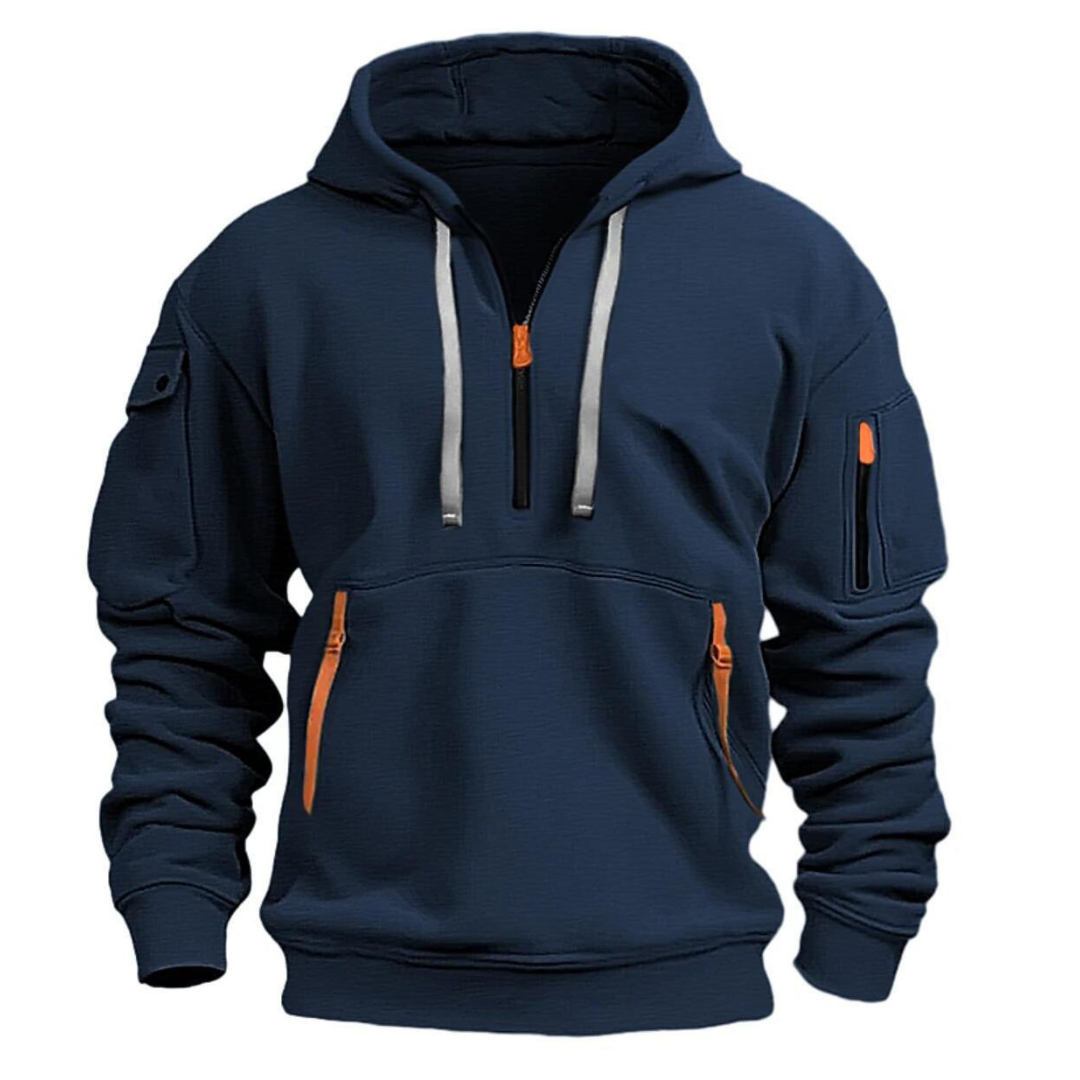 Ethan Half-Zip Hoodie · Oliver Bradley