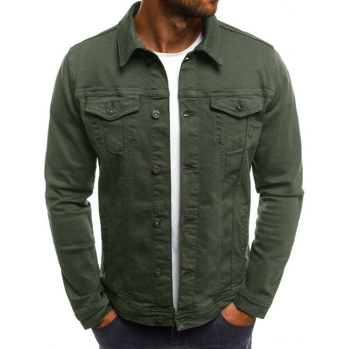 Ethan Veste en Jean Homme – Classique Moderne en Denim de Haute Qualité avec Poches