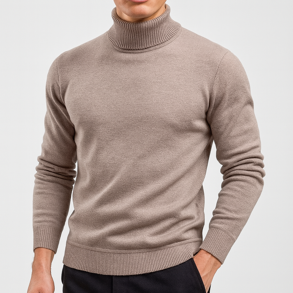 Exclusive Turtleneck Sweater for Men – Elegant, Soft & Versatile · Oliver Bradley
