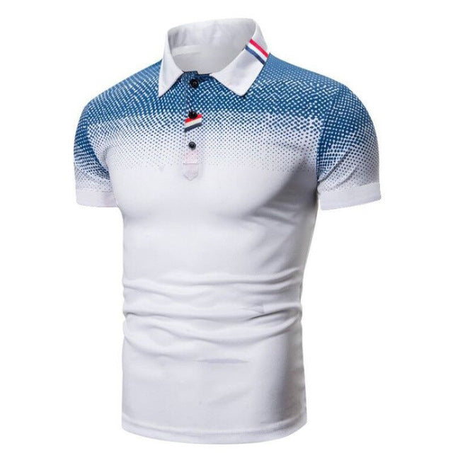 Felix | Herenpoloshirt met korte mouwen en geribde kraag · Oliver Bradley