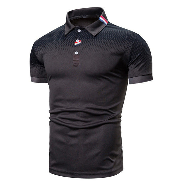Felix | Herenpoloshirt met korte mouwen en geribde kraag · Oliver Bradley