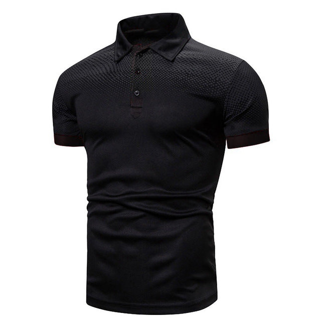 Felix | Herenpoloshirt met korte mouwen en geribde kraag · Oliver Bradley