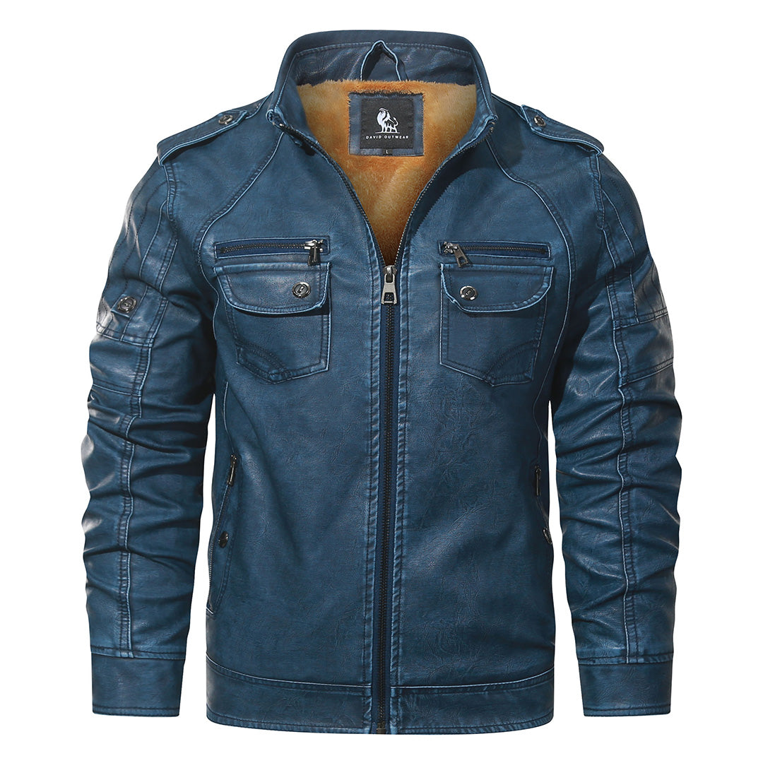Fleece Biker Jacket · Oliver Bradley