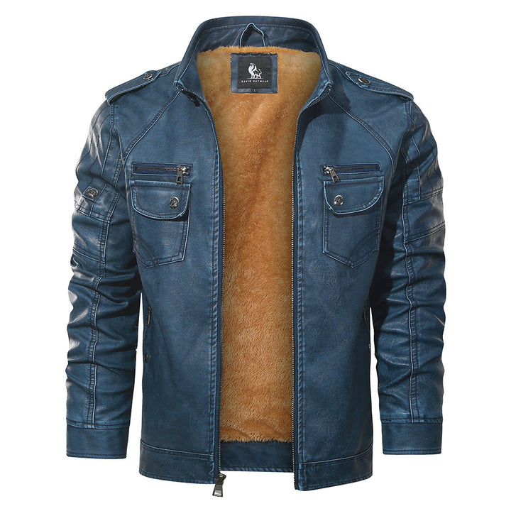 Fleece Biker Jacket · Oliver Bradley