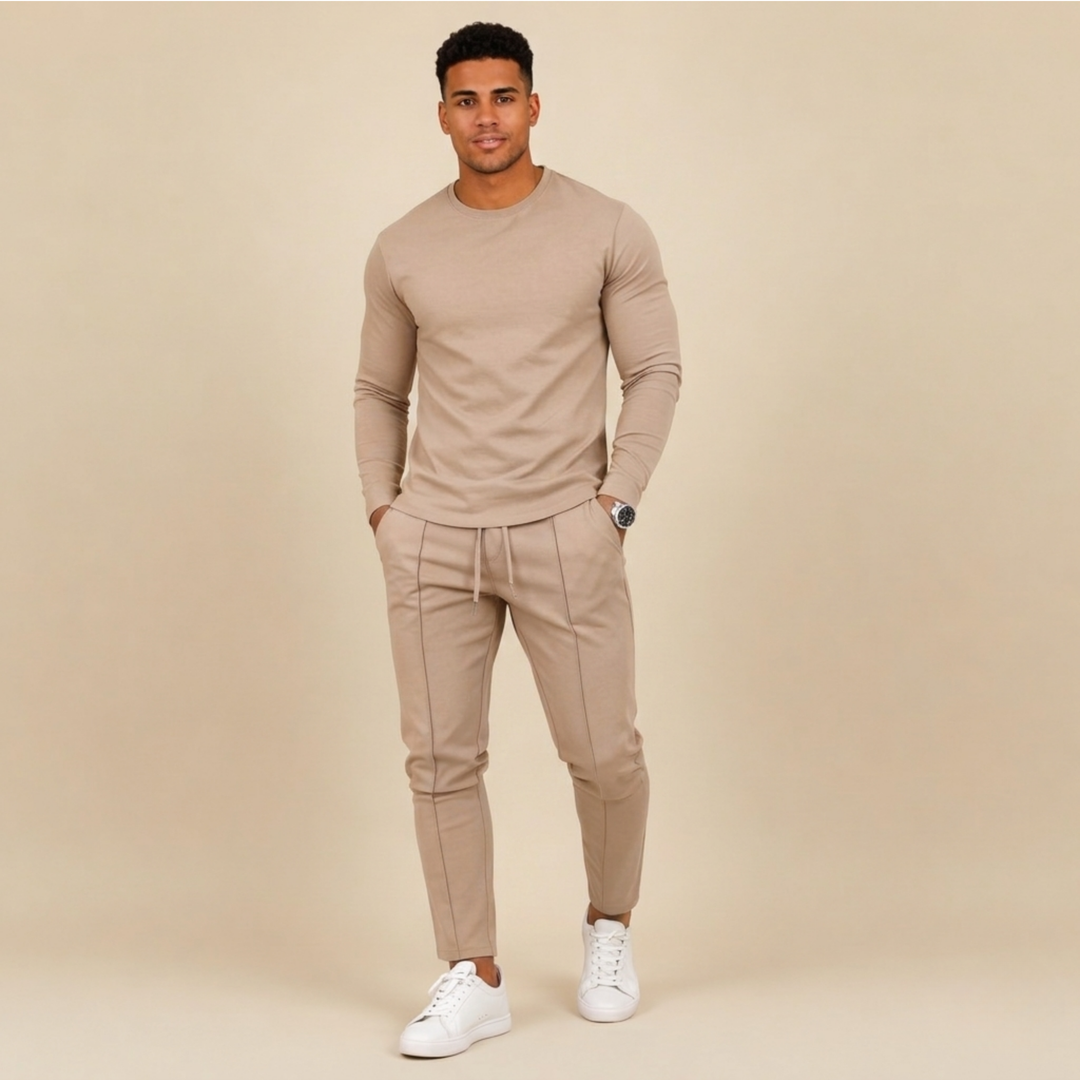 Frank | Elegant Casual Men’s Matching Two Piece Set · Oliver Bradley