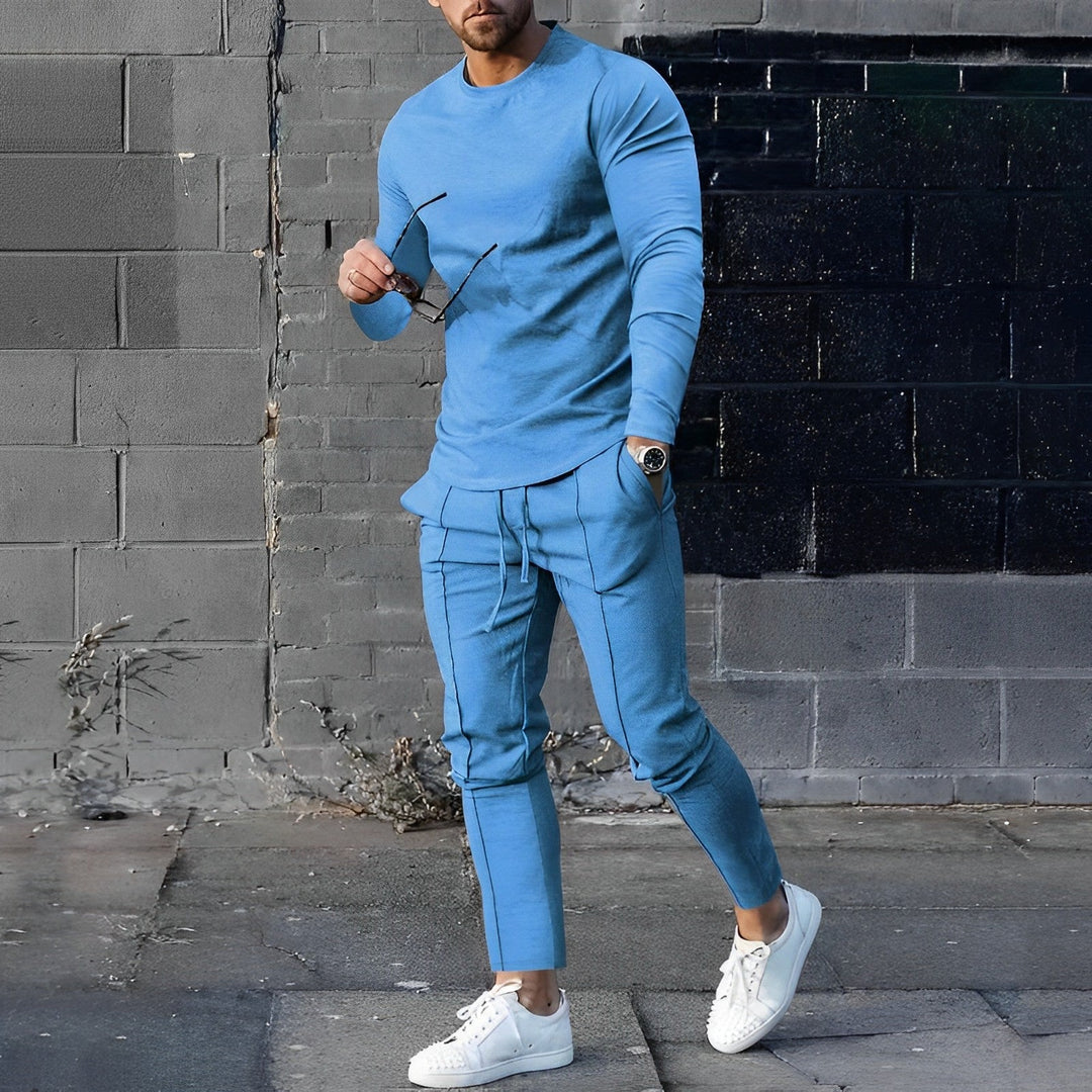 Frank | Elegant Casual Men’s Matching Two Piece Set · Oliver Bradley