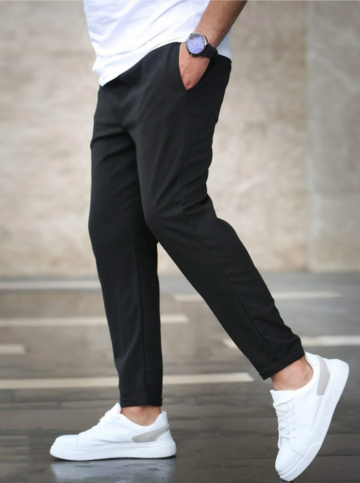Gentaro – herren stretch-hose aus baumwollmischung mit klassischem schnitt · Oliver Bradley