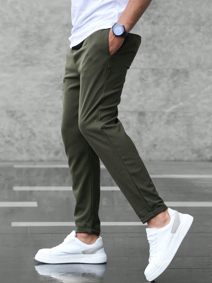 Gentaro – herren stretch-hose aus baumwollmischung mit klassischem schnitt · Oliver Bradley