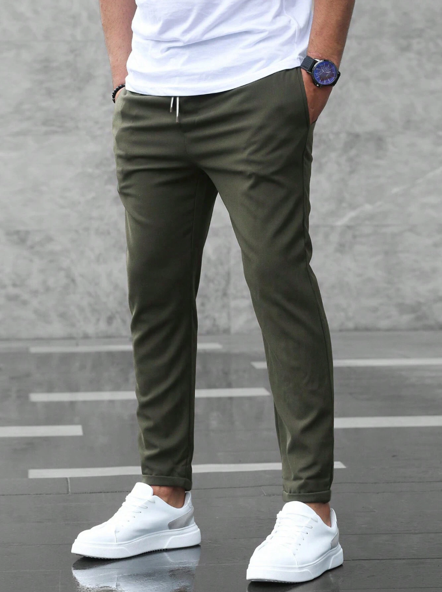 Gentaro – herren stretch-hose aus baumwollmischung mit klassischem schnitt · Oliver Bradley