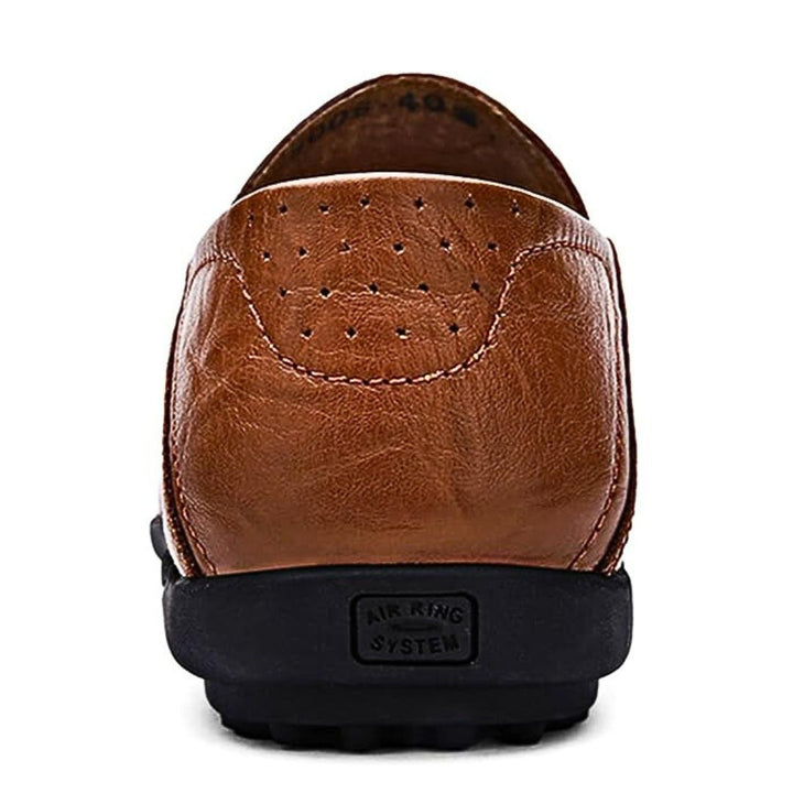 Genuine Leather "Air-Flow" Loafers · Oliver Bradley