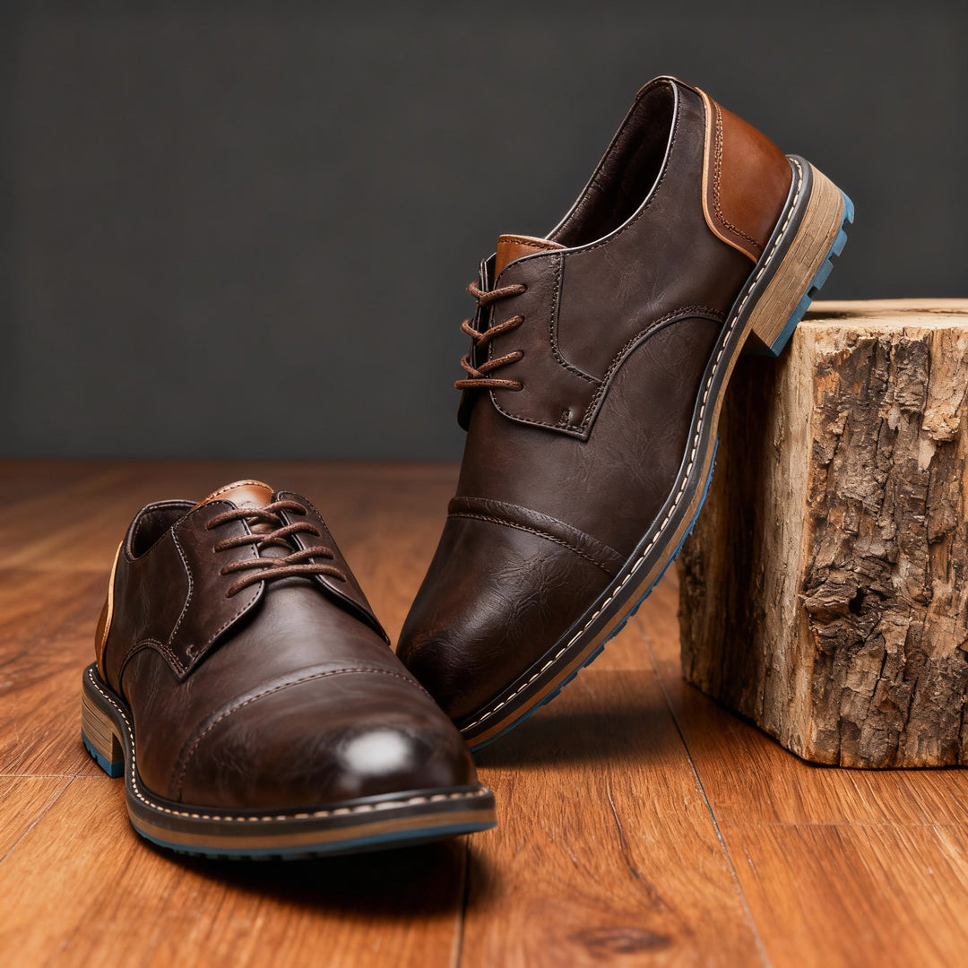 Geoffrey Cap-Toe Derbies Classy Shoes · Oliver Bradley