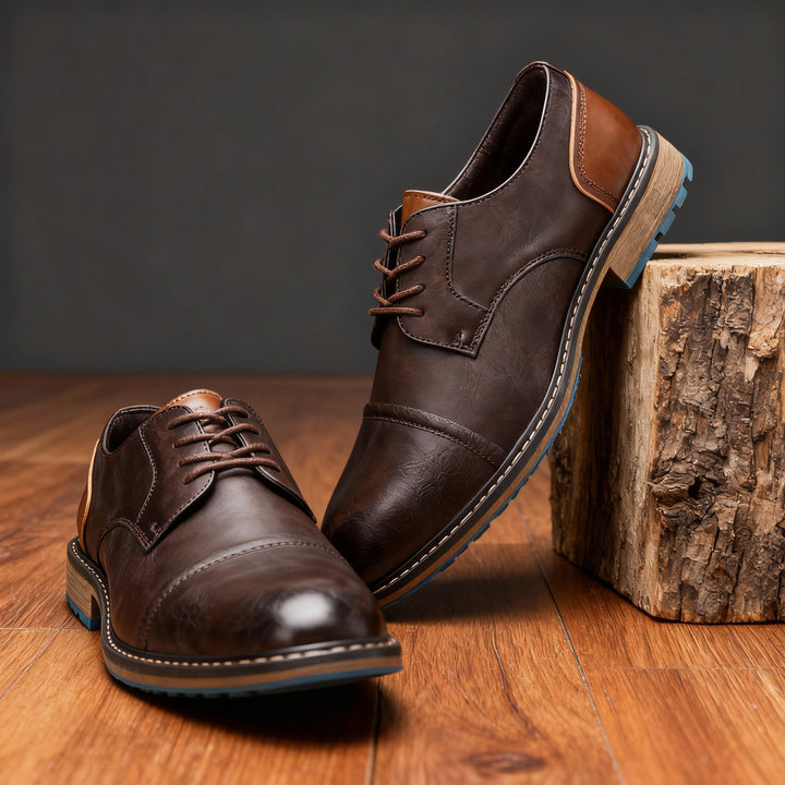 Geoffrey Cap-Toe Derbies Classy Shoes · Oliver Bradley