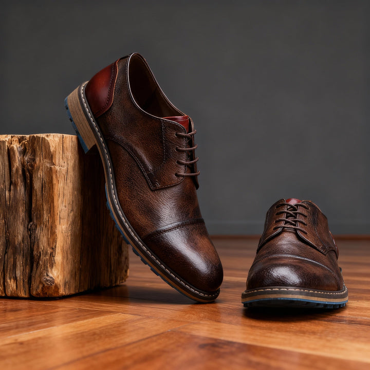 Geoffrey Cap-Toe Derbies Classy Shoes · Oliver Bradley