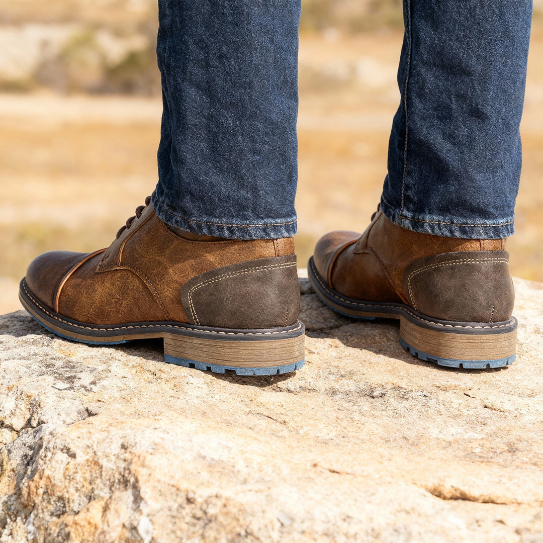 Geoffrey Cap-Toe Derbies Classy Shoes · Oliver Bradley