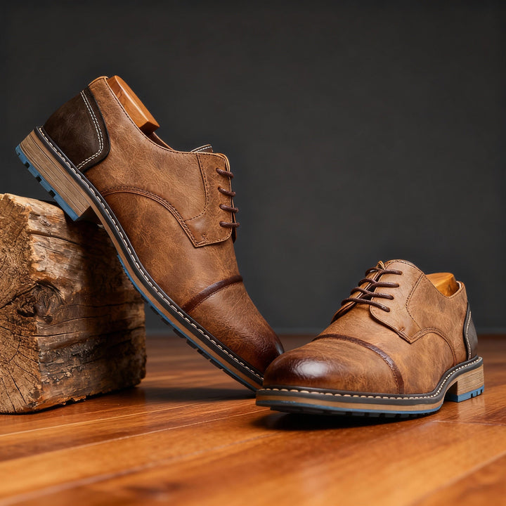 Geoffrey Cap-Toe Derbies Classy Shoes · Oliver Bradley