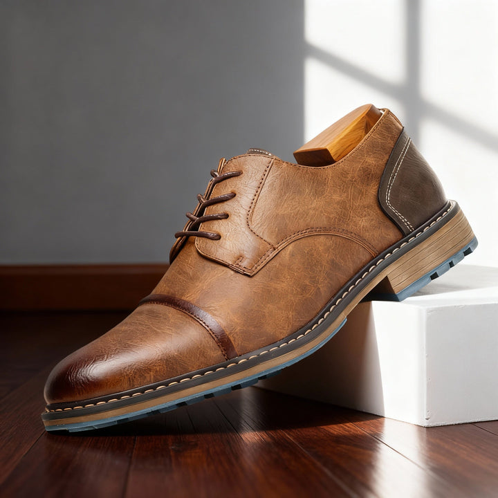 Geoffrey Cap-Toe Derbies Classy Shoes · Oliver Bradley