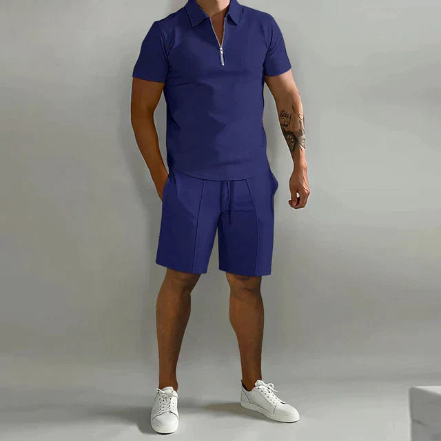 Giel | Polo en short zomerset voor heren · Oliver Bradley