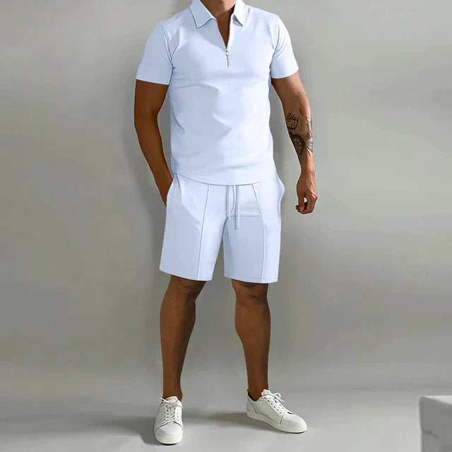 Giel | Polo en short zomerset voor heren · Oliver Bradley