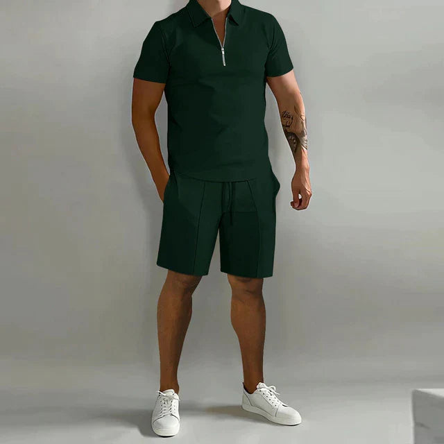 Giel | Polo en short zomerset voor heren · Oliver Bradley