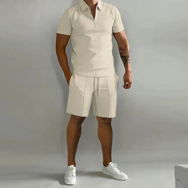 Giel | Polo en short zomerset voor heren · Oliver Bradley