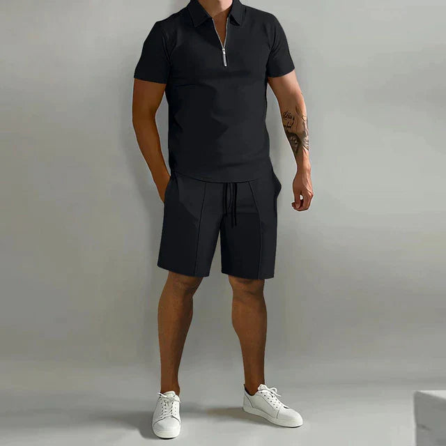 Giel | Polo en short zomerset voor heren · Oliver Bradley