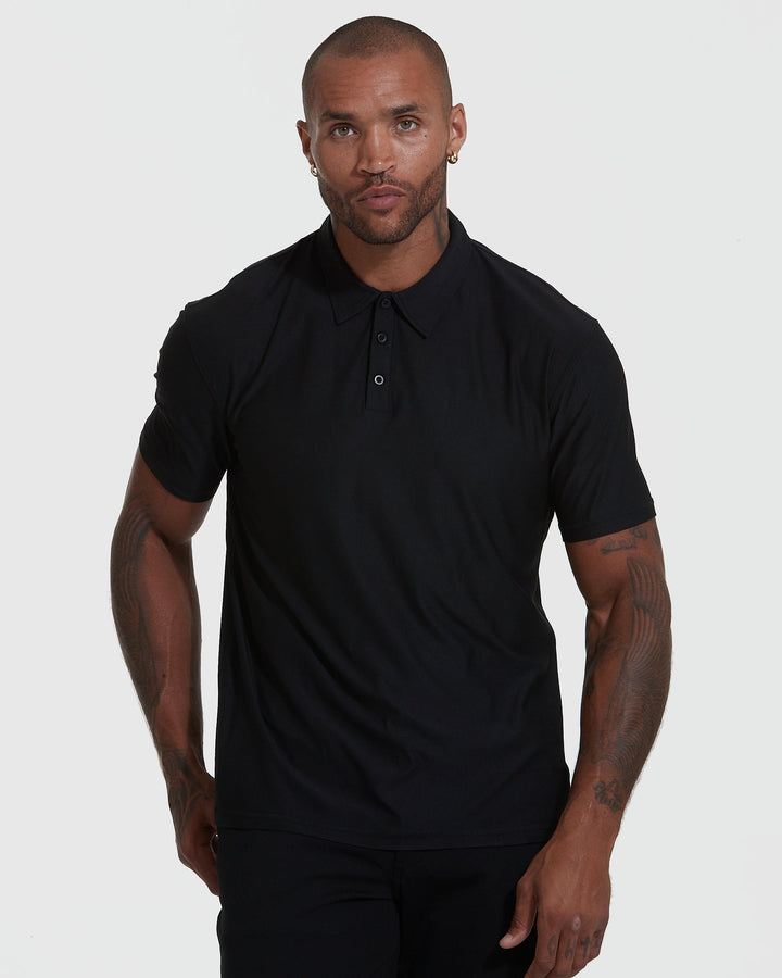 Grant Short-Sleeve Polo · Oliver Bradley