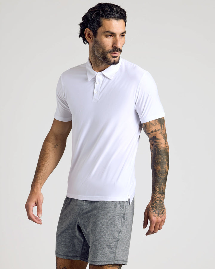 Grant Short-Sleeve Polo · Oliver Bradley