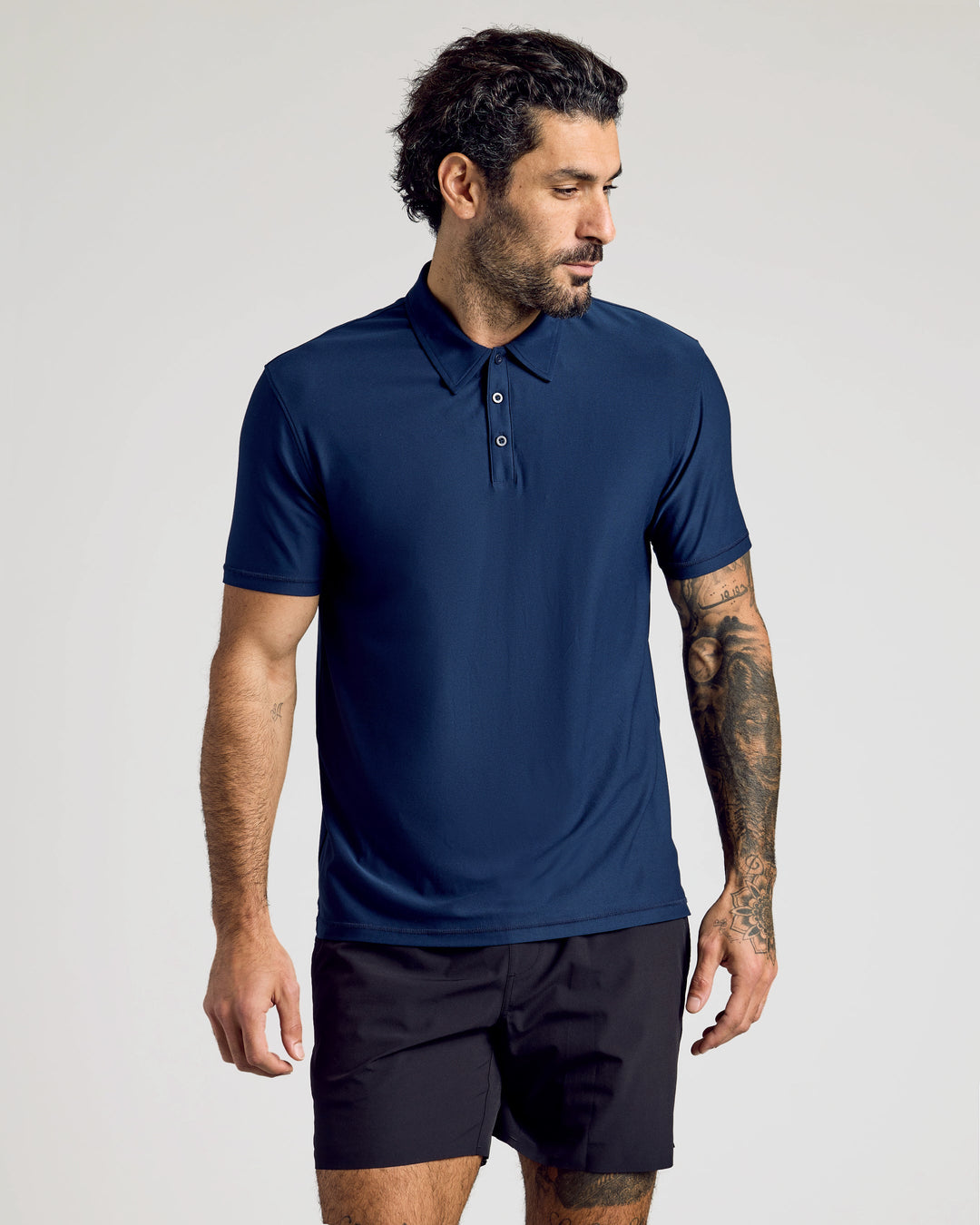 Grant Short-Sleeve Polo · Oliver Bradley