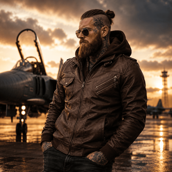 H.D Anarchy Leather Jacket · Oliver Bradley