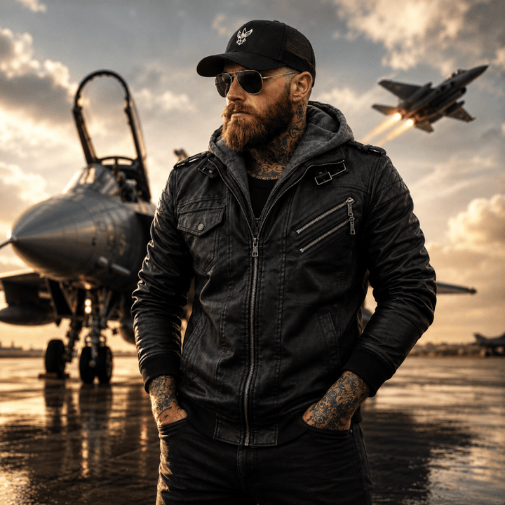 H.D Anarchy Leather Jacket · Oliver Bradley