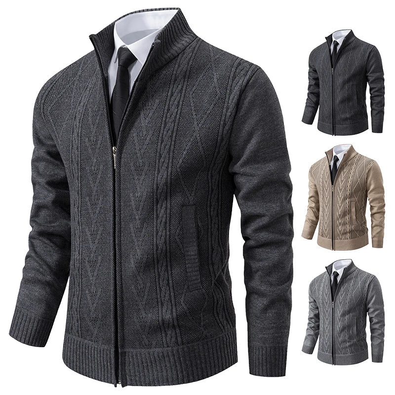 Herren Strickweste Warm & Zeitlos | Herbst Winter Stil · Oliver Bradley