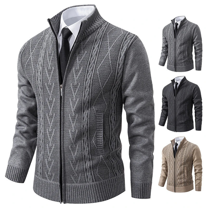 Herren Strickweste Warm & Zeitlos | Herbst Winter Stil · Oliver Bradley