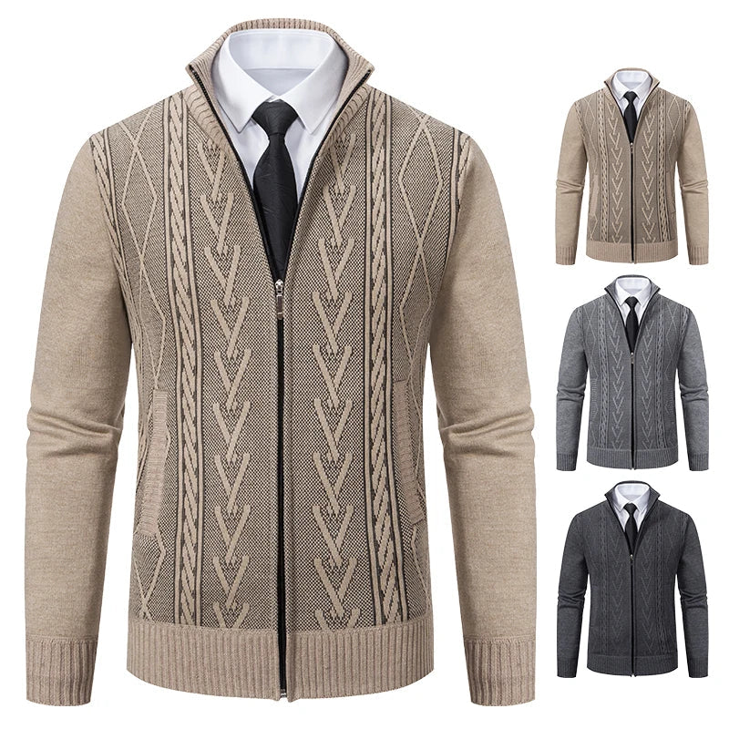Herren Strickweste Warm & Zeitlos | Herbst Winter Stil · Oliver Bradley