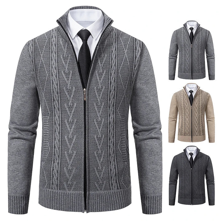 Herren Strickweste Warm & Zeitlos | Herbst Winter Stil · Oliver Bradley