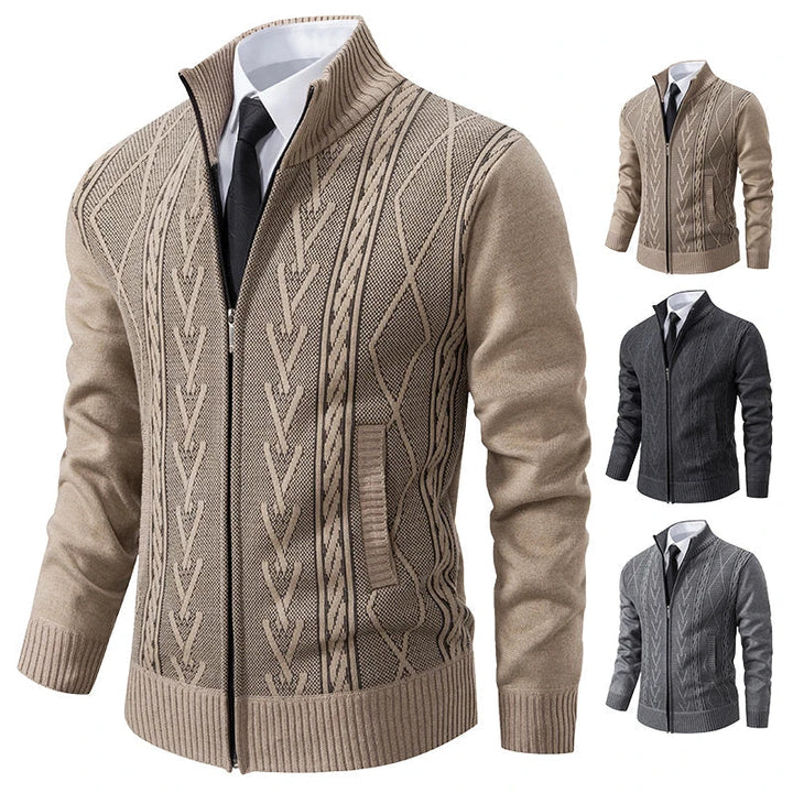 Herren Strickweste Warm & Zeitlos | Herbst Winter Stil · Oliver Bradley