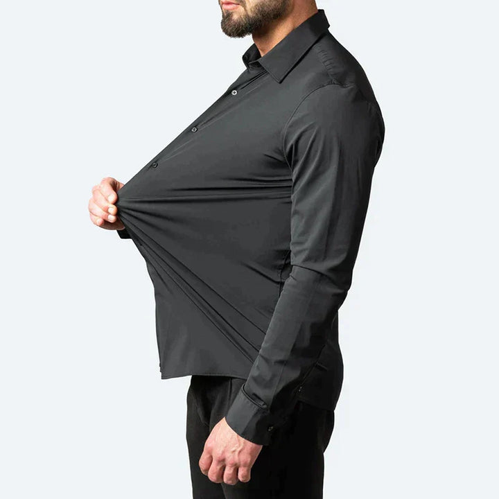 Hugo Stretch Shirt | Een herenoverhemd met ultiem stretchcomfort · Oliver Bradley