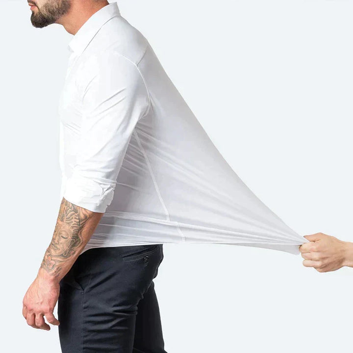 Hugo Stretch Shirt | Een herenoverhemd met ultiem stretchcomfort · Oliver Bradley