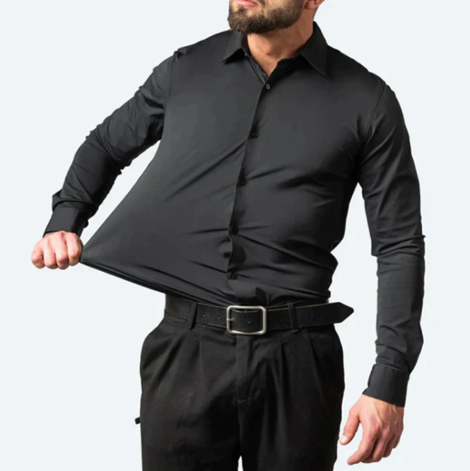 Hugo Stretch Shirt | Een herenoverhemd met ultiem stretchcomfort · Oliver Bradley