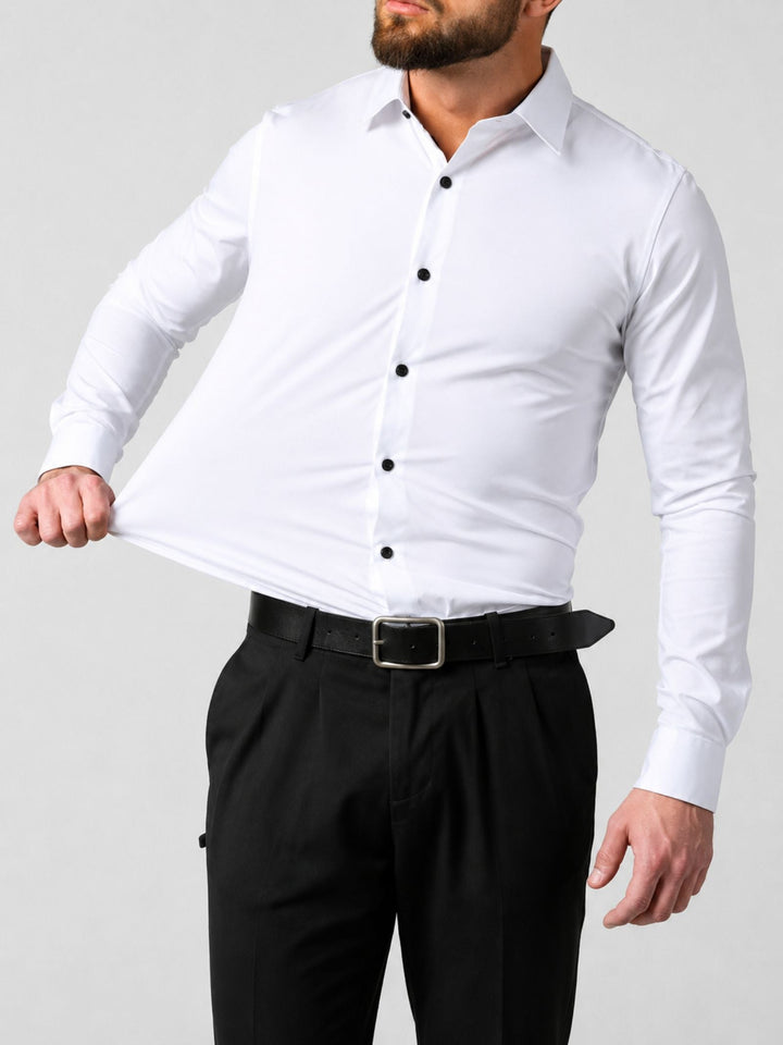 Hugo Stretch Shirt | Een herenoverhemd met ultiem stretchcomfort · Oliver Bradley