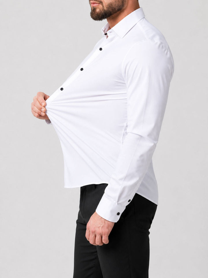 Hugo Stretch Shirt | Een herenoverhemd met ultiem stretchcomfort · Oliver Bradley