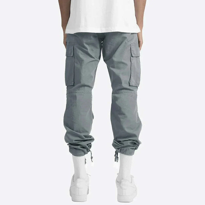 James Pantalon Cargo Homme – Pantalon Outdoor Robuste avec Poches & Taille Élastique